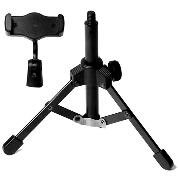 

cell phone mounts & holders soonhua multi-function tripod folding tripods with clip deskstand 3/8inch thread drop