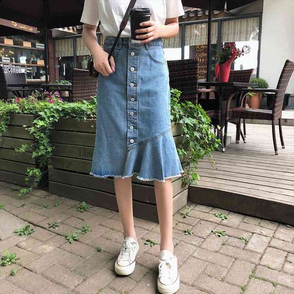 

wholesale summer selling womens fashion casual denim skirt l334, Black