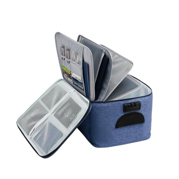

storage bags large capacity document bag box waterproof organizer papers pouch travel file