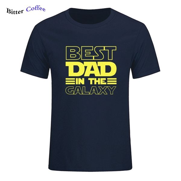 

dad in the galaxy t-shirt funny fathers day present birthday gifts for men husband summer cotton t shirt t-shirt 210721, White;black