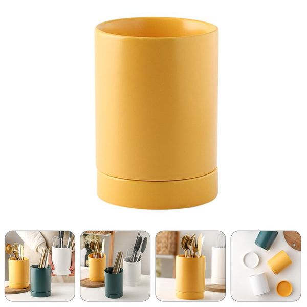 

chopsticks 1 set multipurpose ceramic holder kitchen organizer with base