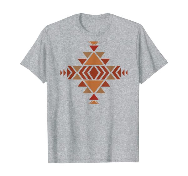 

southwest santa fe tribal indian pattern shirt, White;black