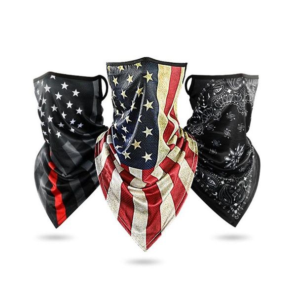 

motobike hanging biker balaclava cycling ice ear scarf gaiter bandana cover tube men neck motorbike silk mask motorcycle women m caps & mask, Black