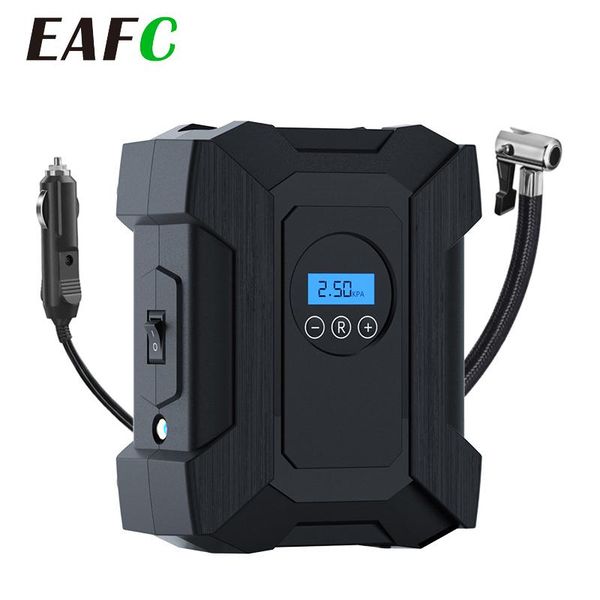 

inflatable pump wired/wireless car air compressor portable 12v digital tire inflator with led light auto for motorcycle