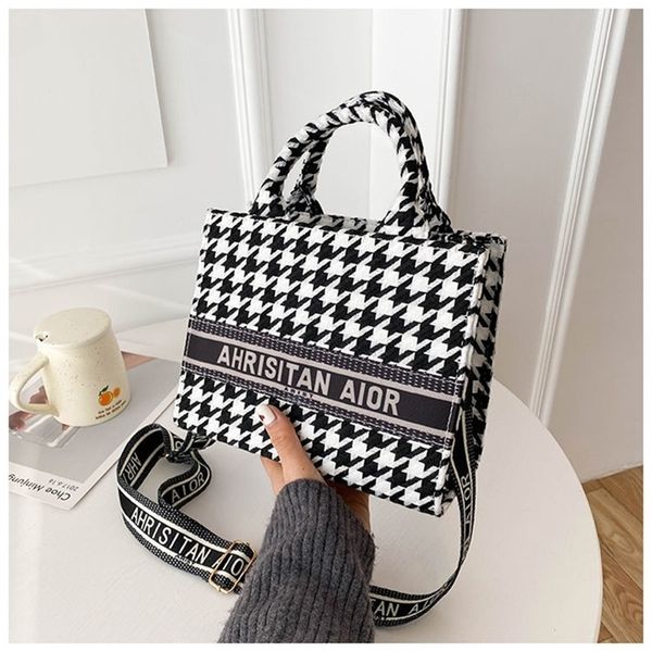 

sale 90% off large capacity bag women's portable shopping 2022 autumn and winter new canvas high sense fashion atmosphere tote bag