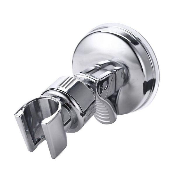 

bath accessory set adjustable shower head holder bathroom chrome wall mount strong suction handheld bracket
