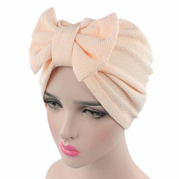 

beanies 2021 women bow cancer chemo hat beanie scarf head wrap cap