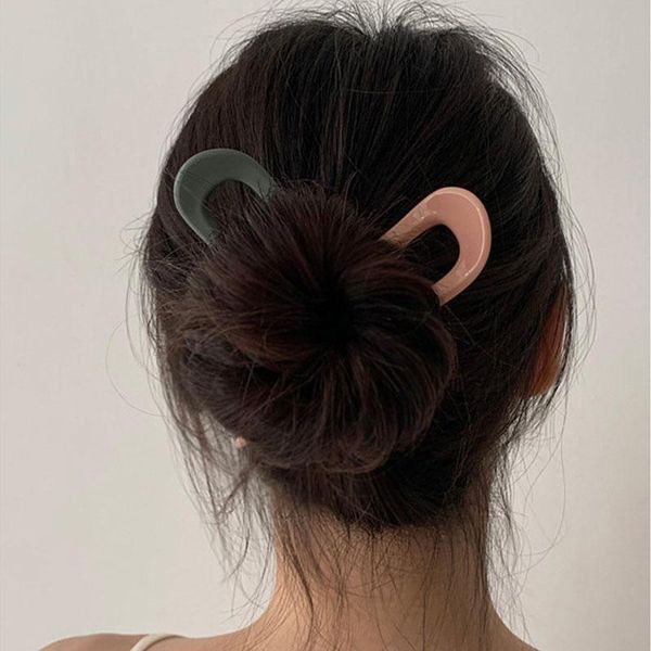 

hair clips & barrettes style ladies elegant golden silver u-shaped women hairpin, claw, retro hairpin headband, fashion accessories