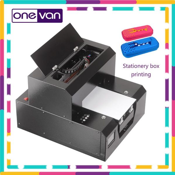 

printers 2-in-1 uv inkjet printer 6-color split ink cartridge for stationery box/mobile phone case/card/u disk/bottle printing