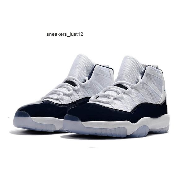 

2023 en basketball shoes high 11 unc white midnight navy and university blue 378037-123 mens sport shoe running sneakers, Black