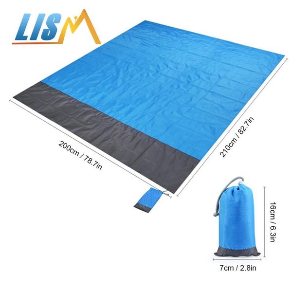 

portable picnic mat mattress outdoor camping sleeping waterproof beach pocket blanket tent ground pads
