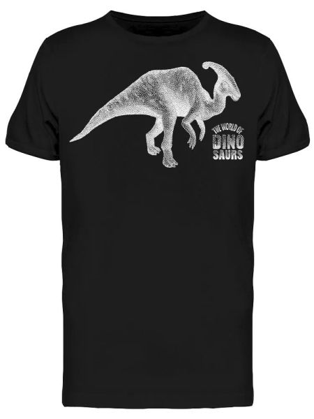 

Graphic Parasaurolophus Tee Men's -Image by Shutterstock, White;black