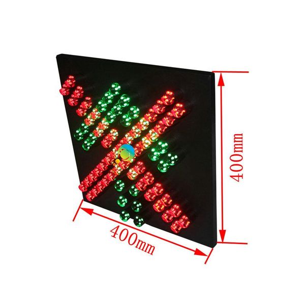 

guidance sign 400mm red sgreen go traffic led signal lights light