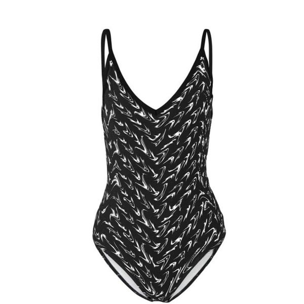 

21 year new women's one piece bikini dahong swimsuit factory, White;black