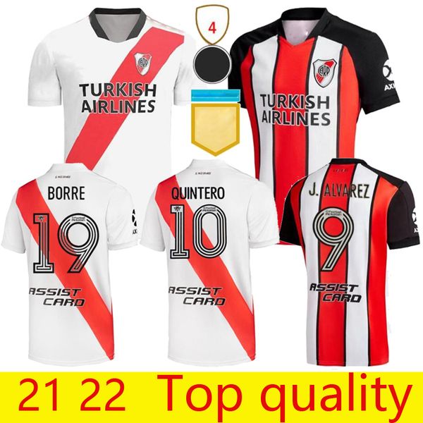 

s-4xl xxxxl 21 22 river plate home white soccer jersey 2021 2022 carrascal de la cruz pratto borre pinola shirt riverbed ponzio m.suarez foo, Black;yellow