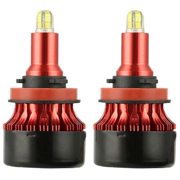 

car headlights lamp headlight 8-sides fog light accessory aluminum pure white replacement