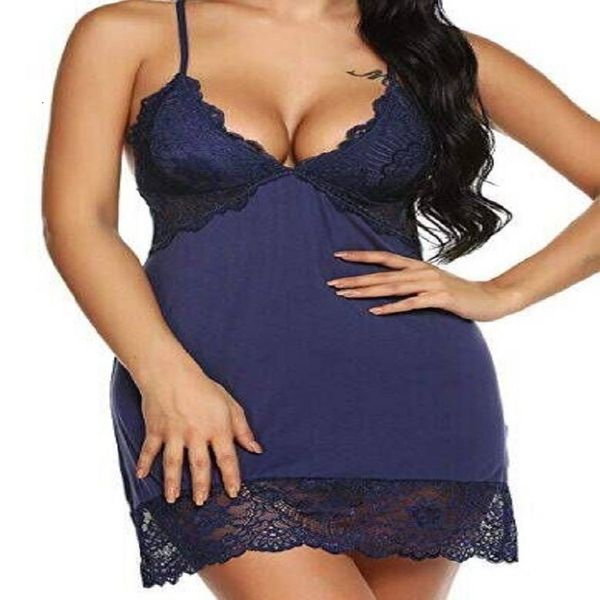 

style fun suspender skirt female summer home lace nightgown clothes, Black;white