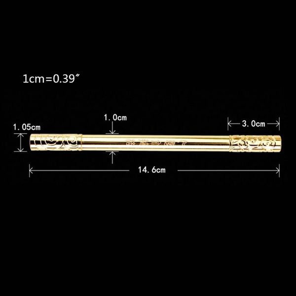 

retro brass black ink ballpoint pen handmade gel ball point 53cc pens