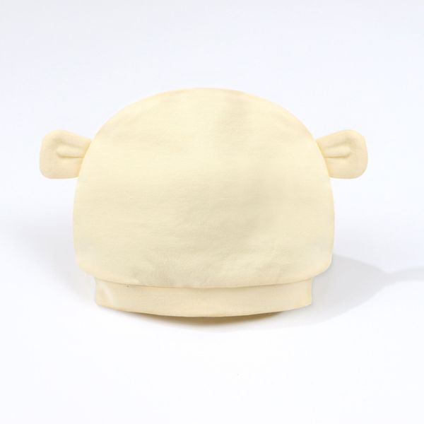 

fuwa valley baby cap autumn and winter pure cotton 's boneless, Yellow