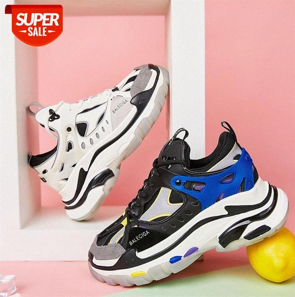

daddy shoes women's ins trend casual thick-soled sports suction film bottom #tb0f