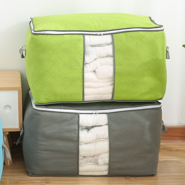 

s9c large colorful bamboo charcoal quilt colorful quilt clothing bags storage storage bag