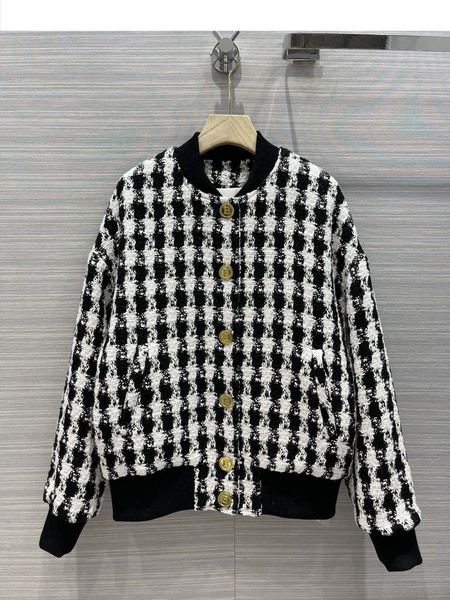 

milan runway jackets 2021 autumn winter stand collar long sleeve women's designer coats brand same style outerwear 0916-10, Black;brown