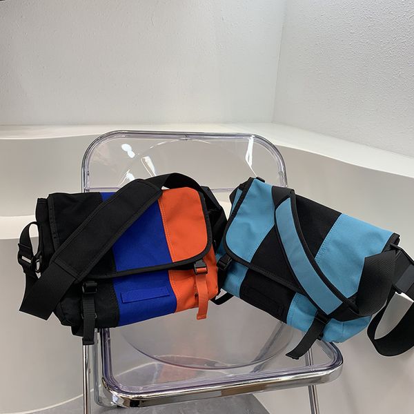 

new ge stitching shang qiao casual bag xia canvas strap messenger shoulder color wide hit tote mountaineering wome gitqq