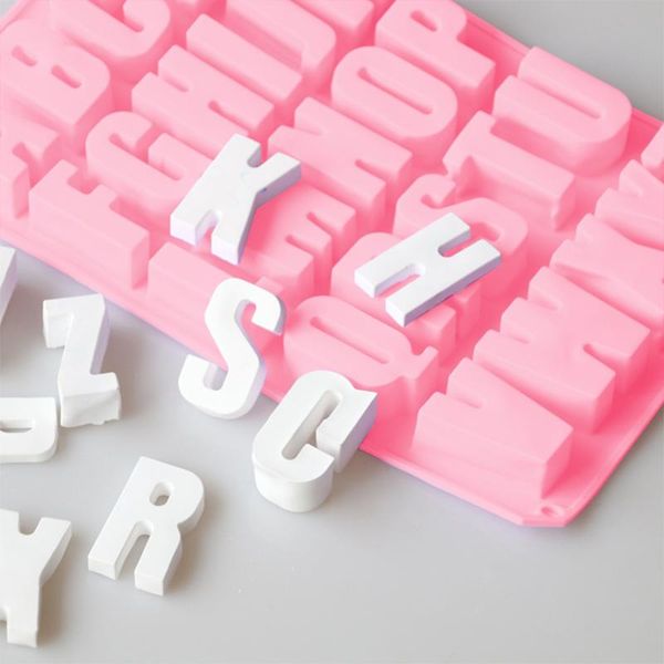 

craft tools alphabet concrete molds silicon mold capital letter english letters
