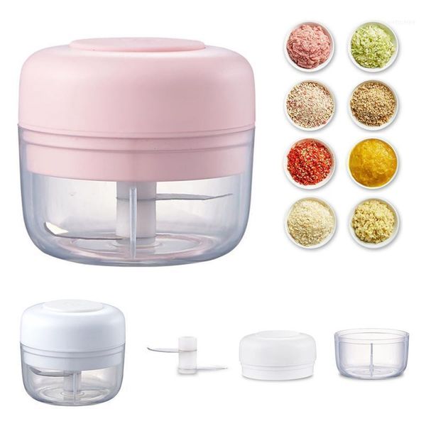 

mini electric chopper processor mixer blender pepper garlic seasoning coffee bean grinder nut meat grinding kitchen gadgets11