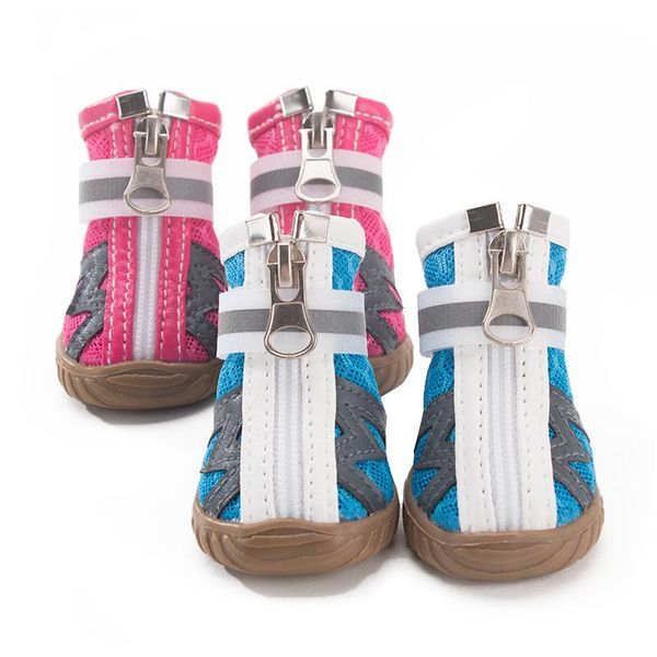

dog apparel autumn winter soft bottom puppy shoes teddy four seasons anti-dirty pet small scare cane ayakkabi foot cover dd6d123