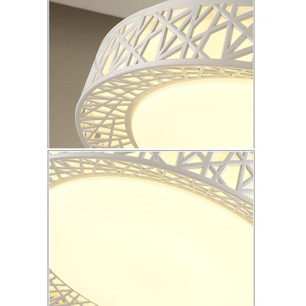 

ceiling lights led light bird nest round lamp modern fixtures for living room bedroom kitchen