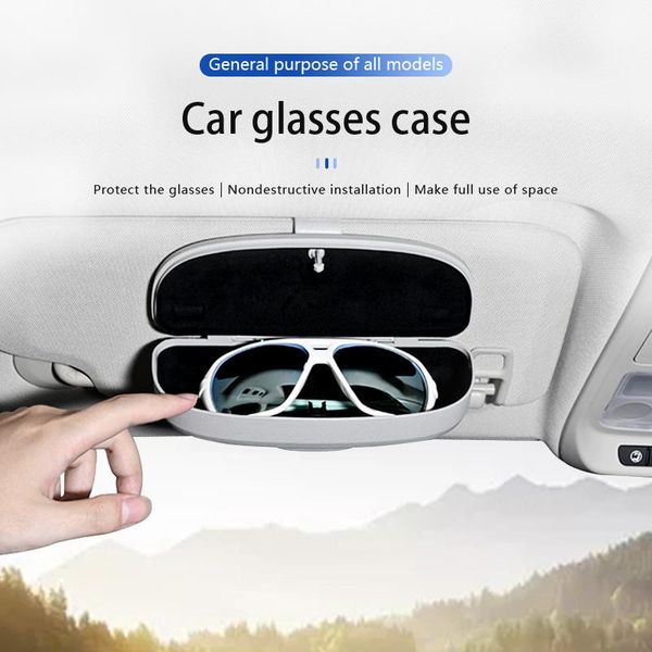 

other interior accessories zonnebril houder auto vehiculo accesorios sunglasses clip case porte carte voiture pare soleil de ozdoby do samoc