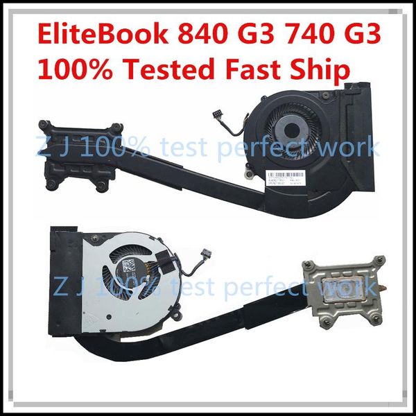 

fans & coolings original for elitebook 840 g3 740 lapcpu heatsink radiator fan 821163-001 6043b0178501 dc05v 0.50a ns65c00-14m16