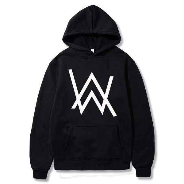 

walker allen printed sweater fleece hoodie same hooded funny sweater, White;black