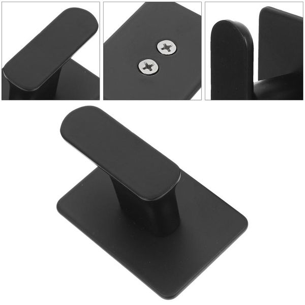 

hangers & racks 4pcs aluminum coat hooks home storage wall clothes for bathroom