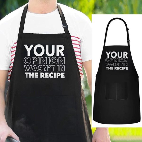 

aprons black and white letter kitchen for woman home decor cotton linen sleeveless apron cooking baking waist bib tool#50