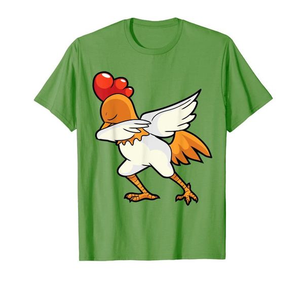 

men's t-shirts dabbing chicken - rooster shirt | dab animal, White;black