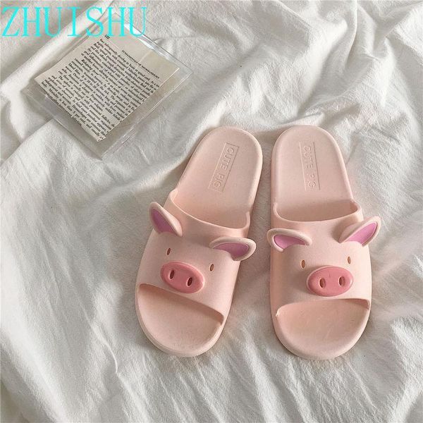 

slippers cute for bathrooms, home girls, summer indoor and outdoor wear non-slip rubber bath sandals zapatos para mujer qfb6, Black