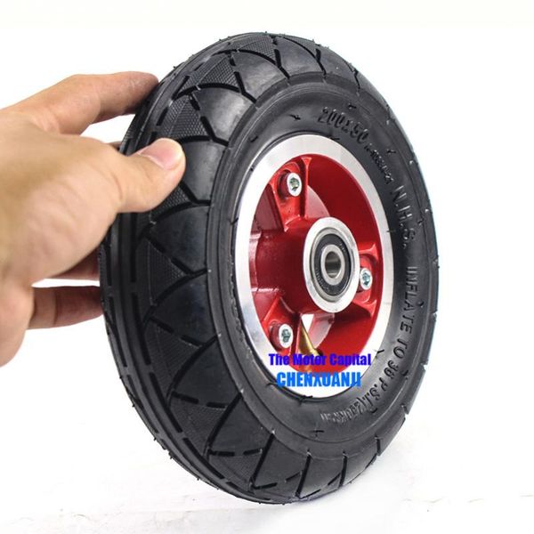 

mobility scooter tire 200 x 50 (8x2) solid 200x50 fits gas electric vehicle motorcycle wheels & tires