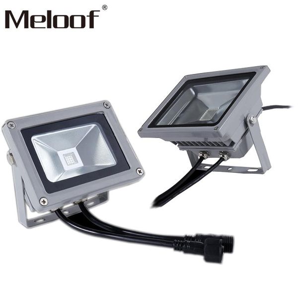

floodlights dc24v 10w 20w 30w 50w rgb dmx led flood light lamp outdoor floodlight support dmx512 control landscape