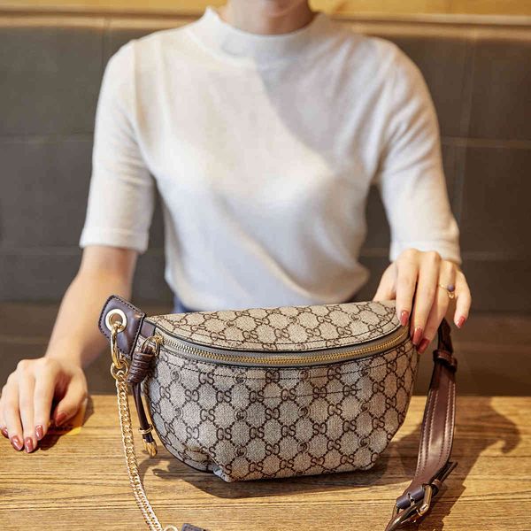 

fashion new chest bag printing crescent dumpling large capacity single shoulder women's bag messenger handbags premium 3zs0