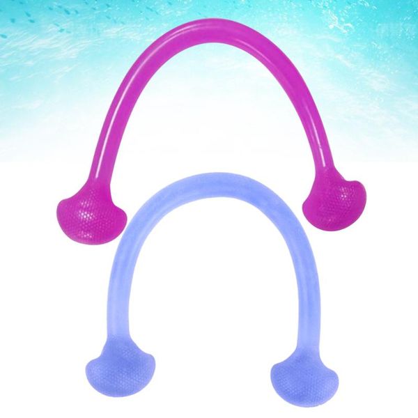 

resistance bands 2pcs yoga tension belt elastic fitness strength training stretch for men and (random color)