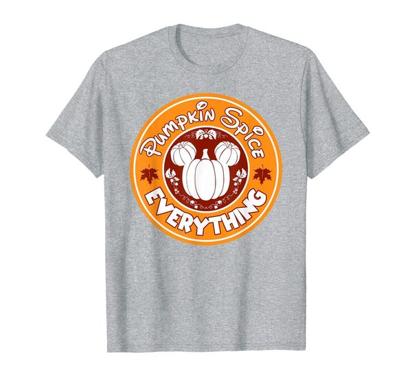 

pumpkin spice everything t-shirt, White;black