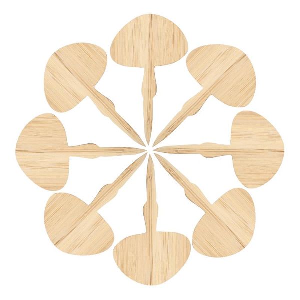 

other garden supplies 30pcs plant marking bamboo labels flower tags