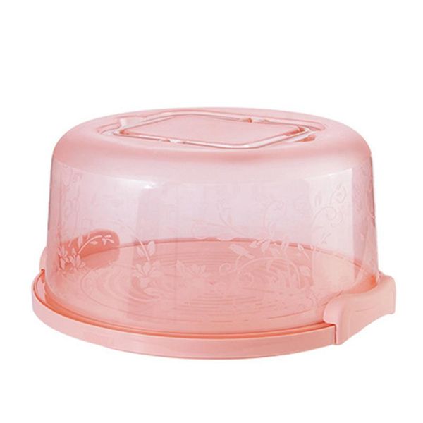 

storage bottles & jars portable cake box round birthday kitchen wedding baking container organization tb sale