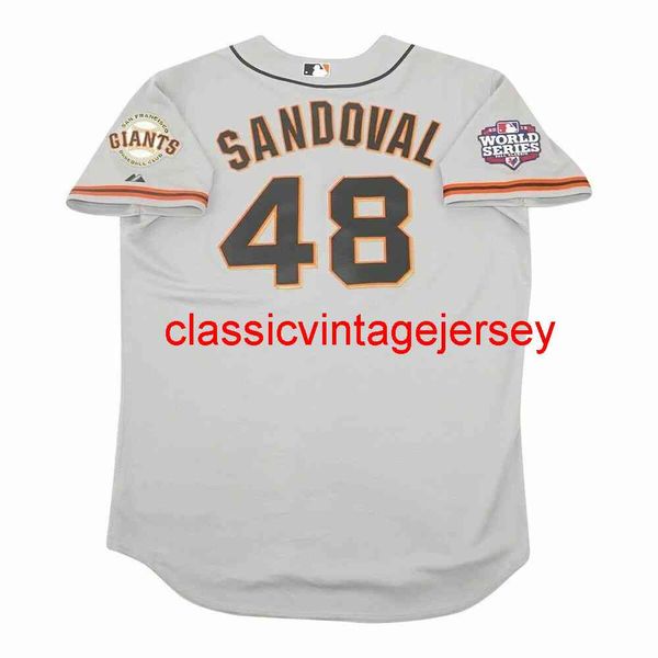 

men women kids pablo sandoval jersey embroidery new baseball jerseys, Black