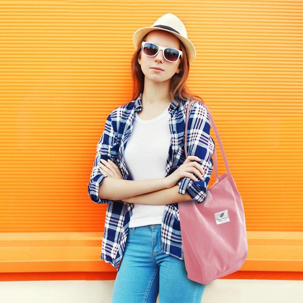 

storage bags corduroy handbags, shopping shoulder bags, fashion casual messenger large capacity canvas handbags