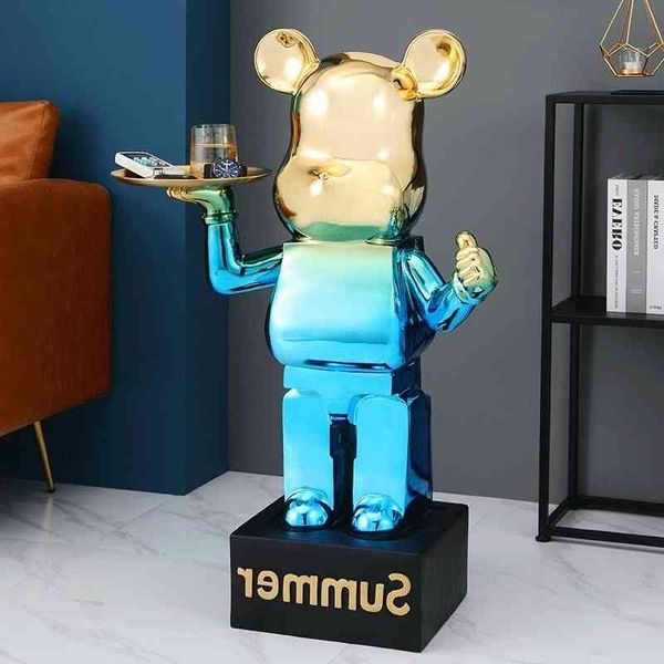

33creative new products violent bear landing large ornaments piggy bank tray living room tv cabinet next to the storage of soft