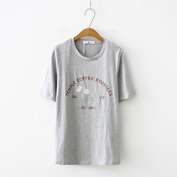 

tee 2021 classic loose, leisure summer women's breathable soft t-shirt, White