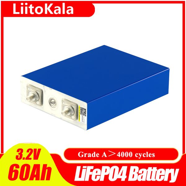 

liitokala 3.2v 60ah lifepo4 battery cells high 5c 300a discharge current bateria for diy 12v ebike car boat start solar motorhome